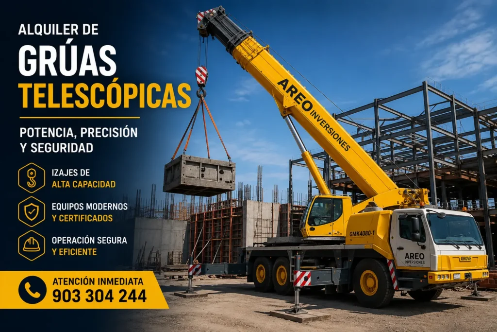 Servicio de Grúas Telescópicas en Perú