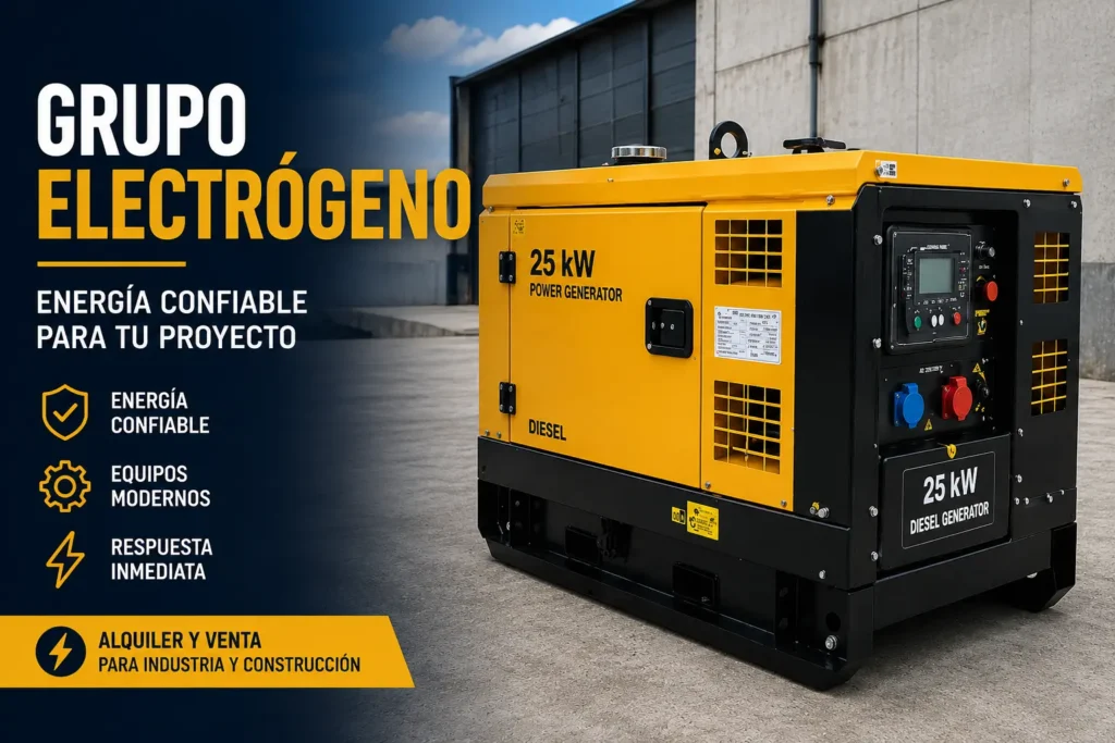 Servicio de Grupo Electrógeno en Perú